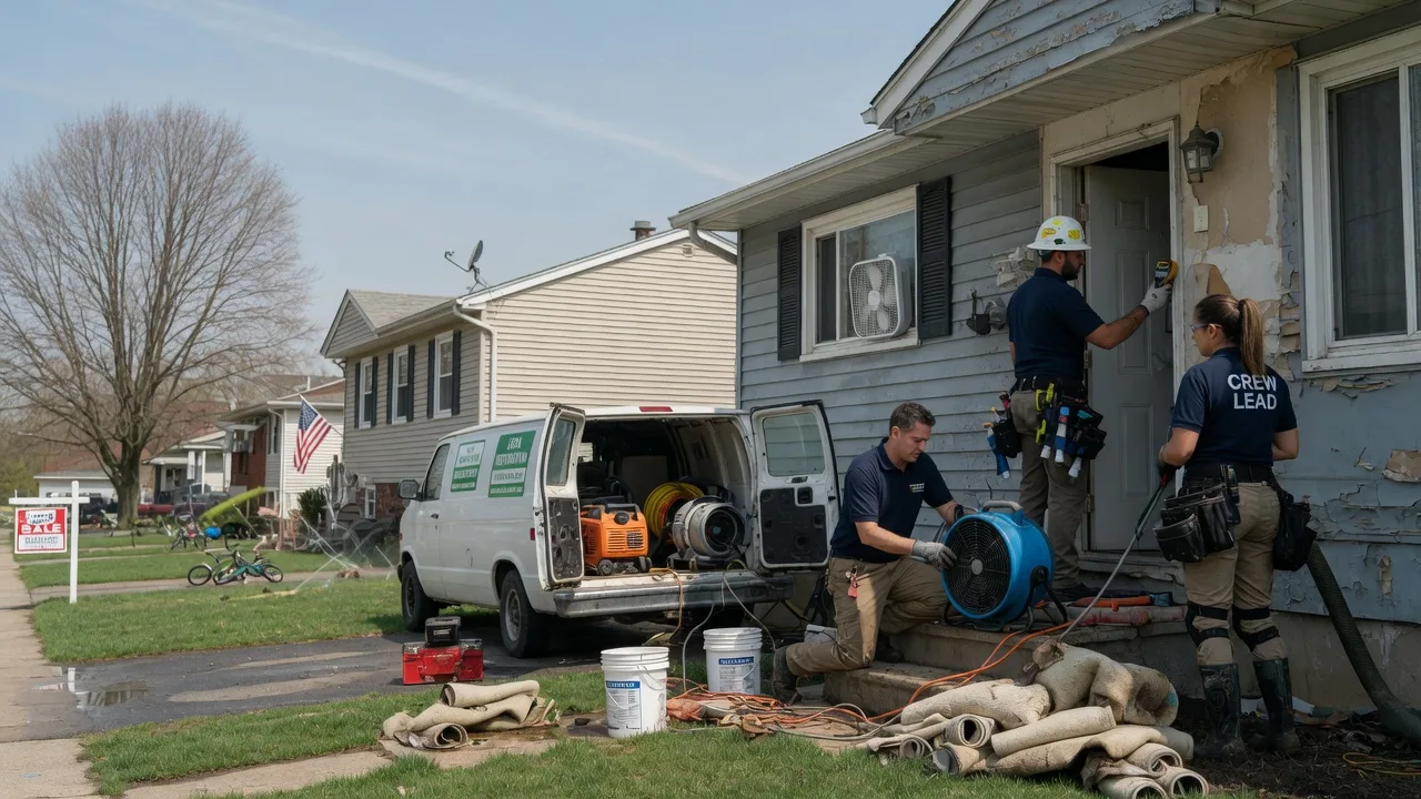 Flood Cleanup in Oak Ridge, PA near me